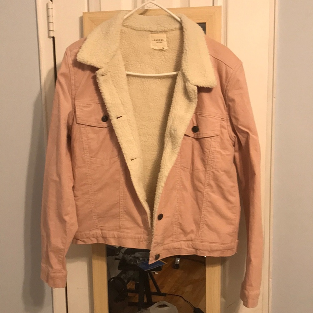 PERFECT CONDITION Sherpa lined jacket